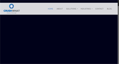 Desktop Screenshot of crushwhat.com